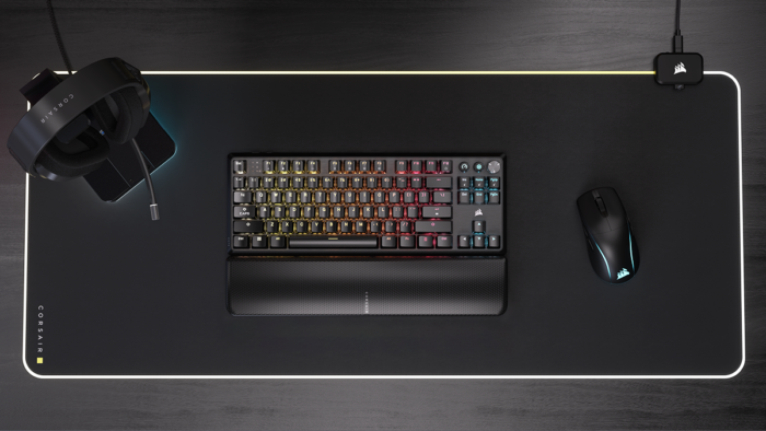 CORSAIR przedstawia serię K70 CORE TKL z ulepszonymi przełącznikami MLX i tłumieniem dźwięku