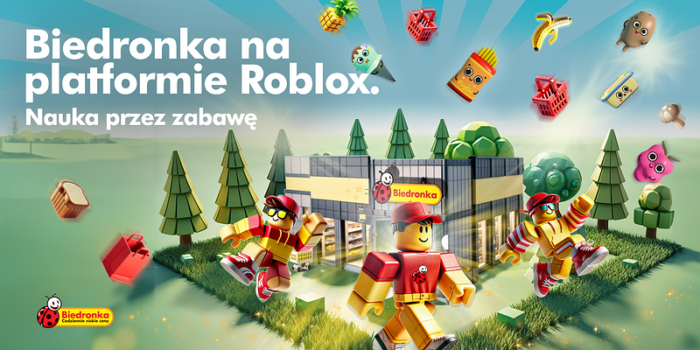 Biedronka otwiera swój wirtualny sklep na Roblox